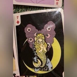 Valfre yellow mermaid pin